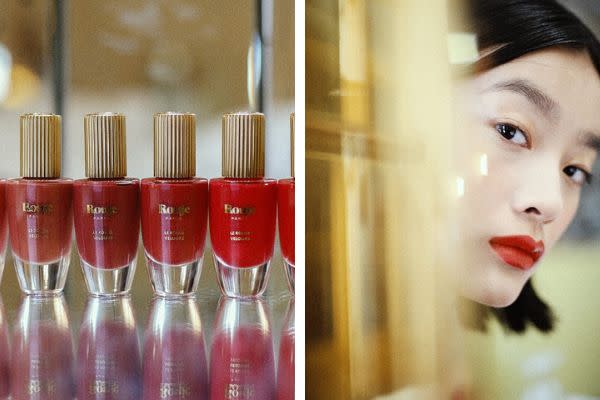 If you've ever watched Jeanne Damas apply lipstick, you'll know why her lip products are so popular. Rouje's newest product is a liquid lip color that dries matte and doesn't budge or bleed for most of the day. All eight shades are effortlessly chic and it's my goal to collect them all. - Kristen &lt;br&gt;&lt;br&gt;<strong><a href="https://www.rouje.com/beaute/selections/le-rouje-velours.html" target="_blank" rel="noopener noreferrer">Get Le Rouje Velours for $32 each.﻿</a></strong>