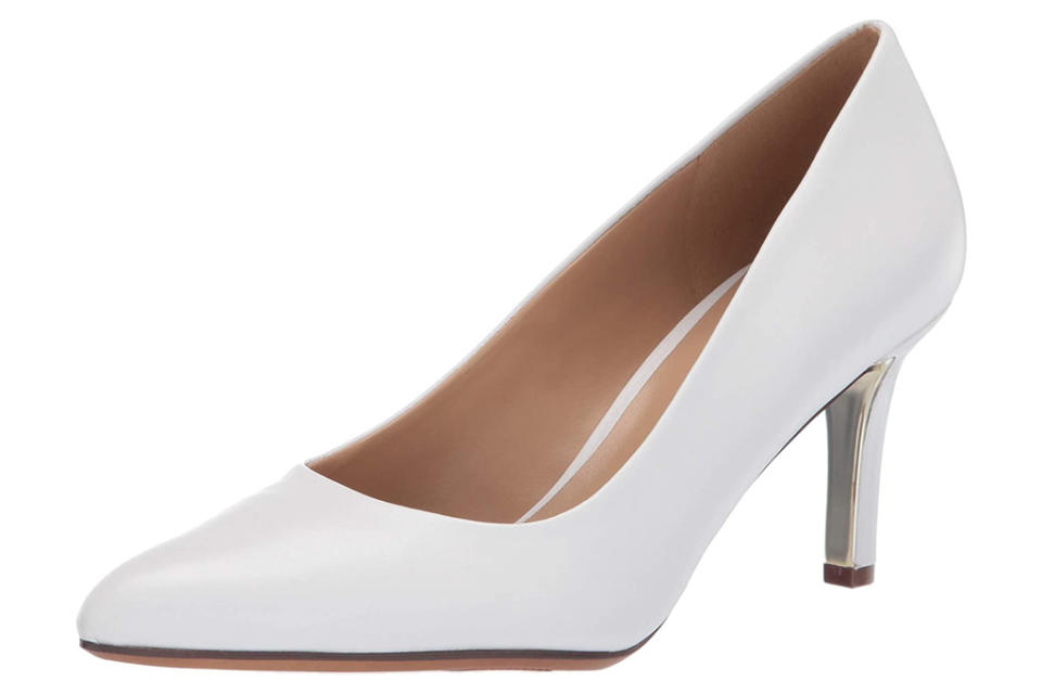 naturalizer, pumps, white