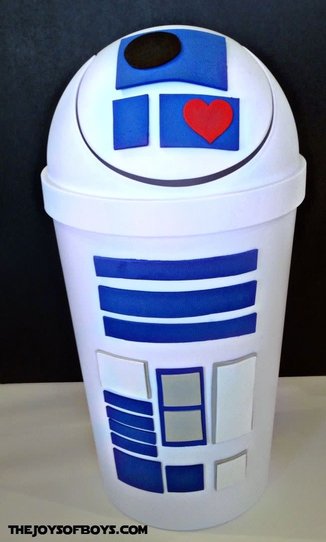 r2d2 diy valentines day boxes