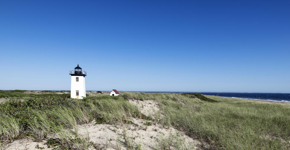 In Provincetown, Mass., on the tip of Cape Cod, tensions have been flaring among locals and second homeowners amid the coronavirus outbreak. (Photo: John Greim/LightRocket via Getty Images)