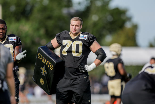 Trevor Penning not yet an option at guard for the Saints - Yahoo Sports