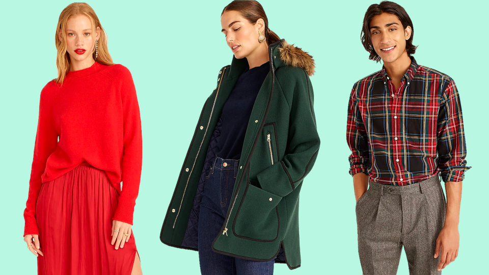 Pick up festive holiday fashion pieces before Black Friday 2021 right now at J.Crew.