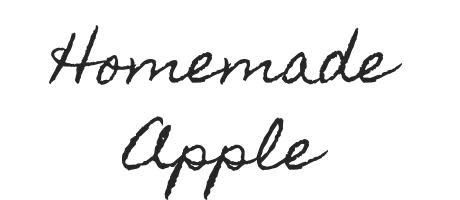 The Homemade Apple font