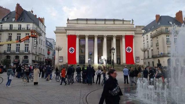 Nantes : Drapeaux nazis et restrictions de circulation en raison d'un  tournage