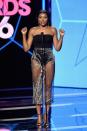 <p>Bei den BET Awards 2016 rockte die „Empire“-Beauty denselben durchsichtigen Bleistiftrock in Kombination mit einem schwarzen, trägerlosen Body. (Bild: Getty) </p>