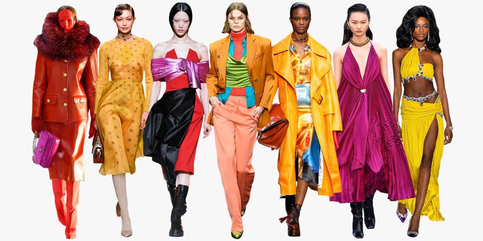 <p>With heavy hitters like Versace, Prada, Fendi and Gucci, Milan doesn't play when it comes to fashion. Unless they’re playing <em>The</em> <em>Price Is Right</em>, which is what happened at <a rel="nofollow noopener" href="https://www.elle.com/runway/g26467380/milan-fashion-week-moschino-fall-2019-review/" target="_blank" data-ylk="slk:Moschino’s;elm:context_link;itc:0;sec:content-canvas" class="link ">Moschino’s</a> game-show-slash-runway extravaganza. During Milan Fashion Week supermodels are groomed and future it-bags make their debut. </p><p>The week is run by <a rel="nofollow noopener" href="https://www.cameramoda.it/" target="_blank" data-ylk="slk:Camera Nazionale della Moda Italiana;elm:context_link;itc:0;sec:content-canvas" class="link ">Camera Nazionale della Moda Italiana</a>-a non-profit founded in 1958 that organizes the calendar and seeks to promote and train up-and-coming designers. Sponsoring two runway shows featuring emerging fashion designers from Budapest, Hungary and Xi’an, China, Camera Moda is ushering in a new wave of talent. With this well-balanced plate of indie darlings and high-fashion headliners alike, we narrowed the week down to our favorite looks from Milan Fashion Week, here. </p>