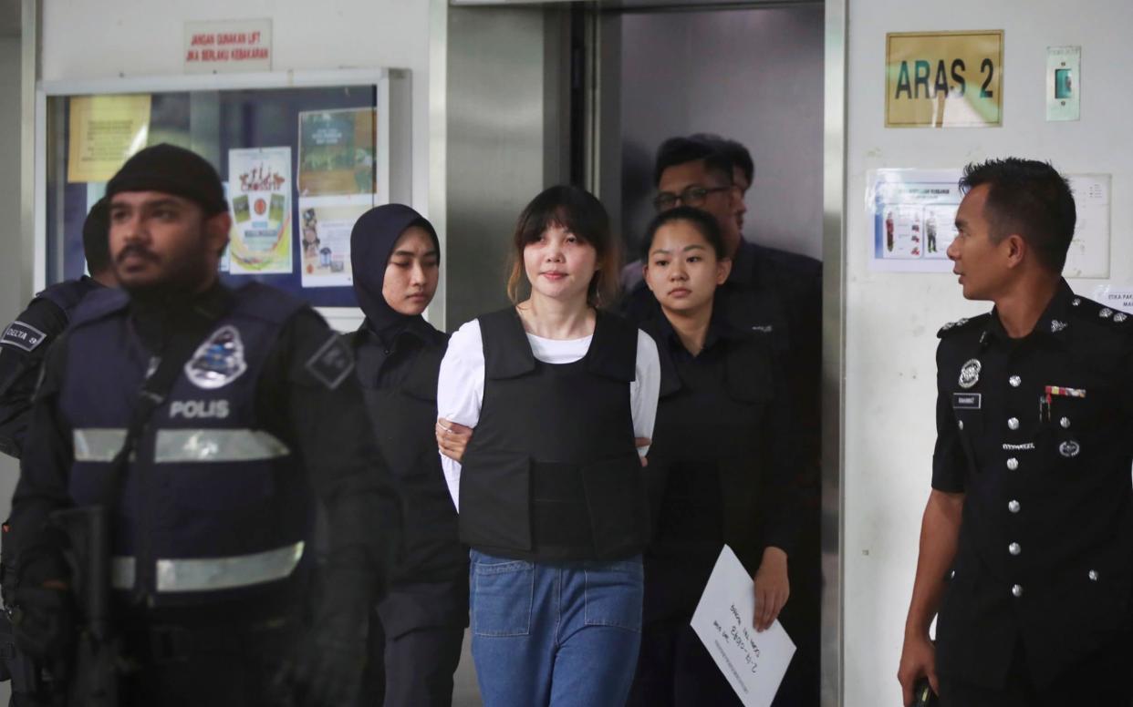 Doan Thi Huong will testify in the Kim Jong Nam trial on Monday - AP