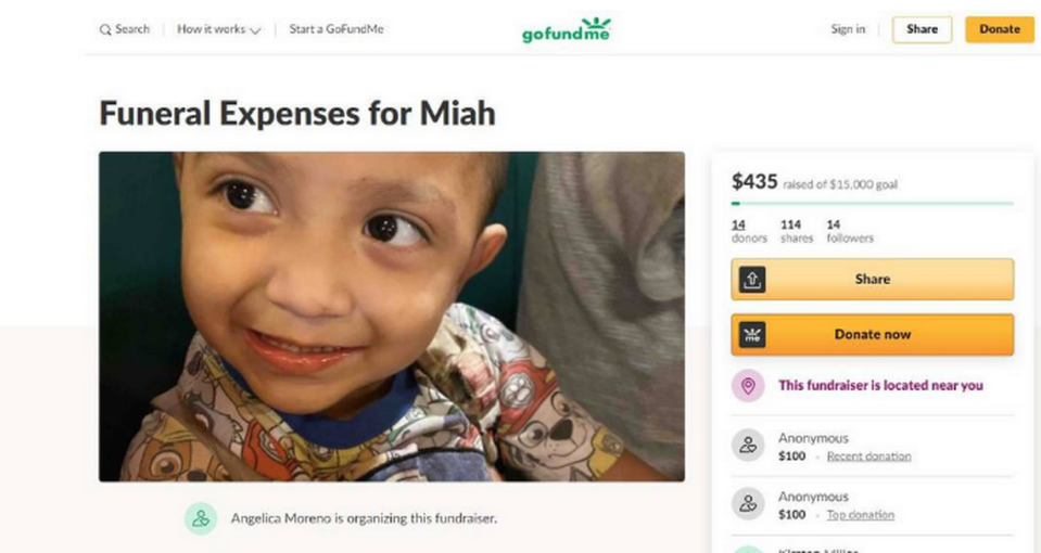 A GoFundMe account raised money for the funeral of a 4 year old shot with a stolen pistol.
