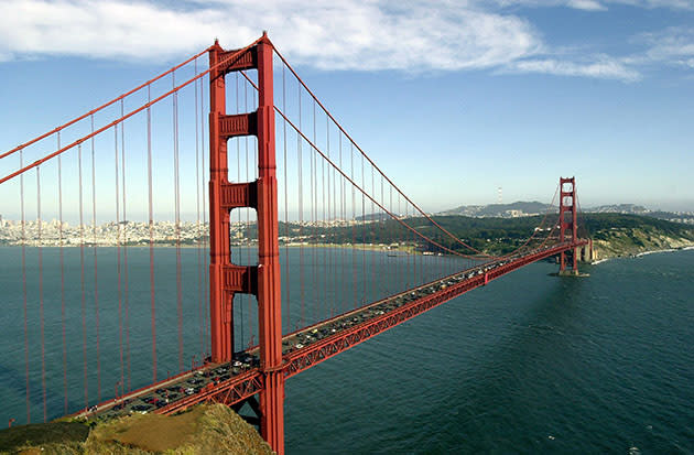 File photo of Golden Gate Bridge (Justin Sullivan/Getty)