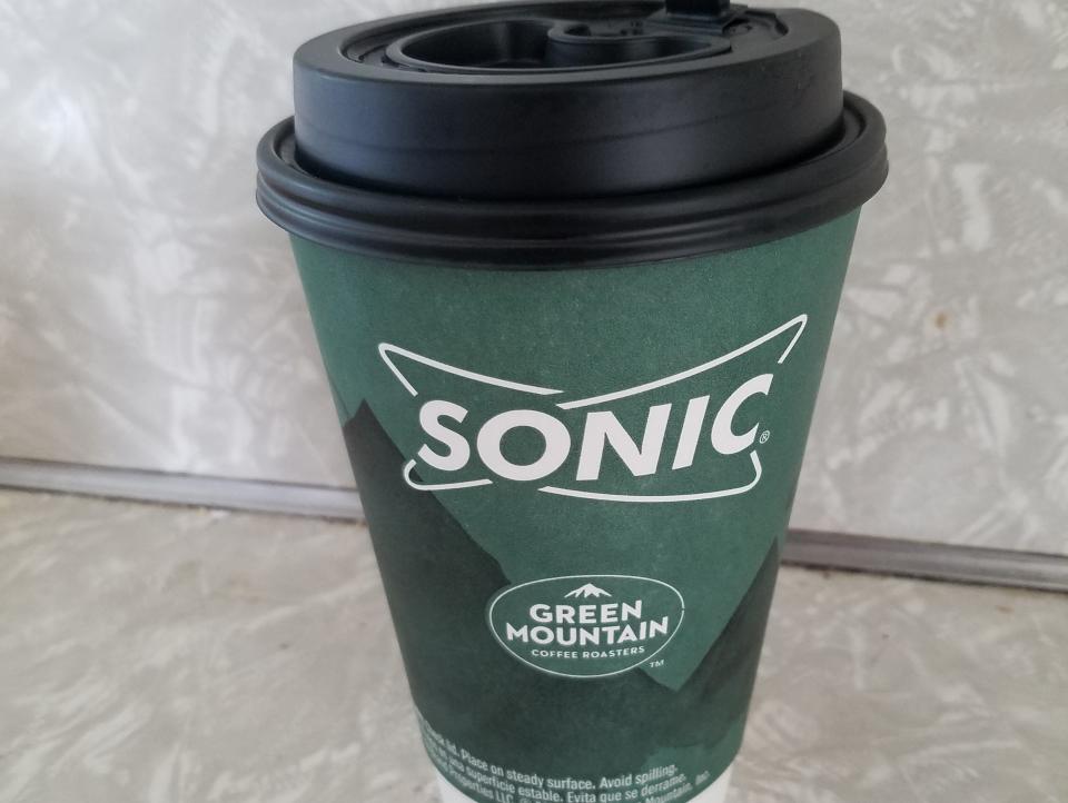 sonic coffee