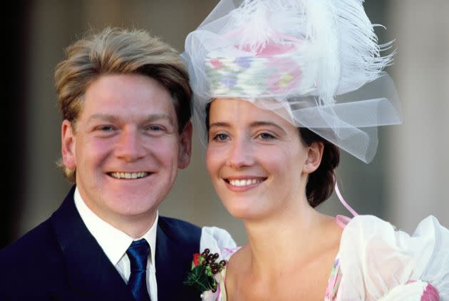 Emma married Kenneth Branagh in London in 1989. (Photo: Georges De Keerle via Getty Images)