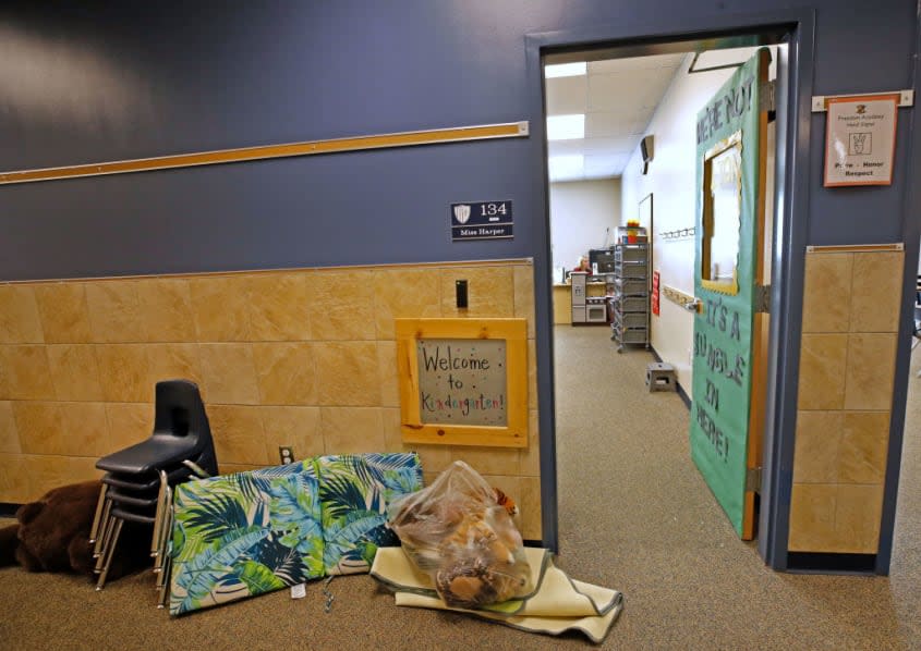 Kindergarten classroom.