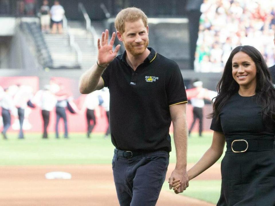 Meghan und Harry gehen auf Abschiedstour (Bild: imago images/UPI Photo)