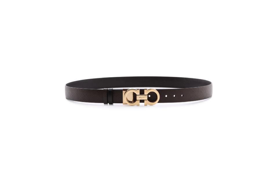 Salvatore Ferragamo Small Gianci Reversible Belt