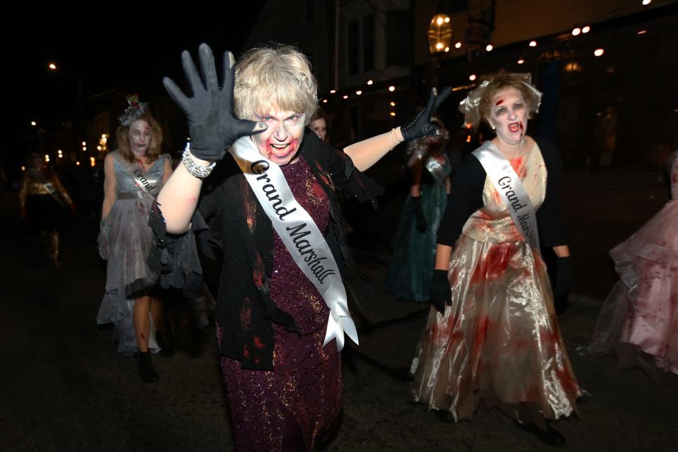 The Portsmouth Halloween Parade marches through downtown Monday, Oct. 31, 2022. The 2023 event will be held Tuesday, Oct. 31.