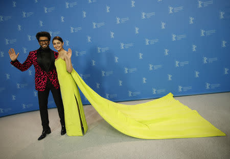 Actors Alia Bhatt and Ranveer Singh pose during a photocall to promote the movie Gully Boy at the 69th Berlinale International Film Festival in Berlin, Germany, February 9, 2019. REUTERS/Hannibal Hanschke