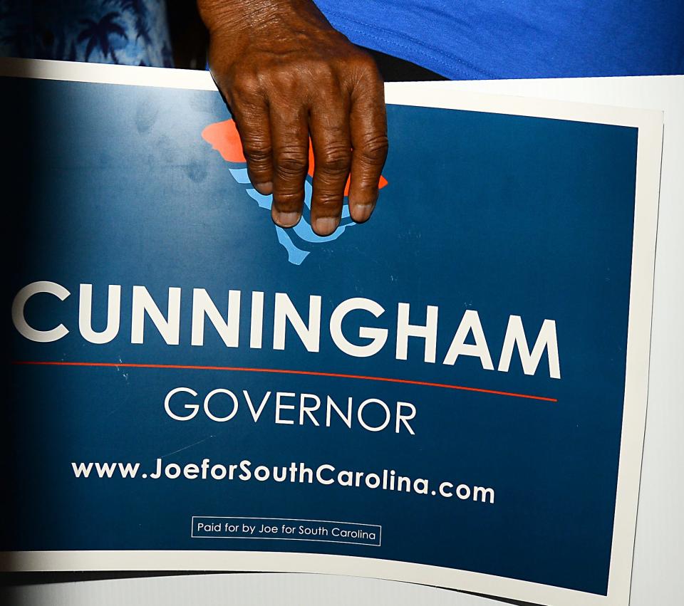 The Spartanburg County Democratic Party hosted a rally event with Democratic Gubernatorial candidate Joe Cunningham and candidate for Lt. Governor and Greenville native, Tally Casey. The event took place in downtown Spartanburg at the Citizens & Southern Event Space on Friday, August 26, 2022. 