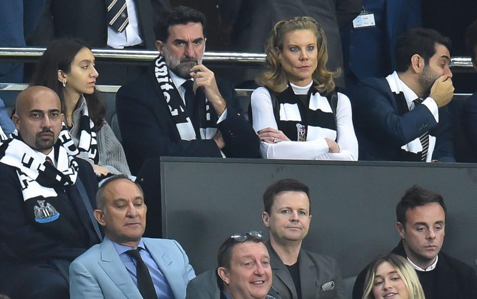 Newcastle's new leadership watches on.