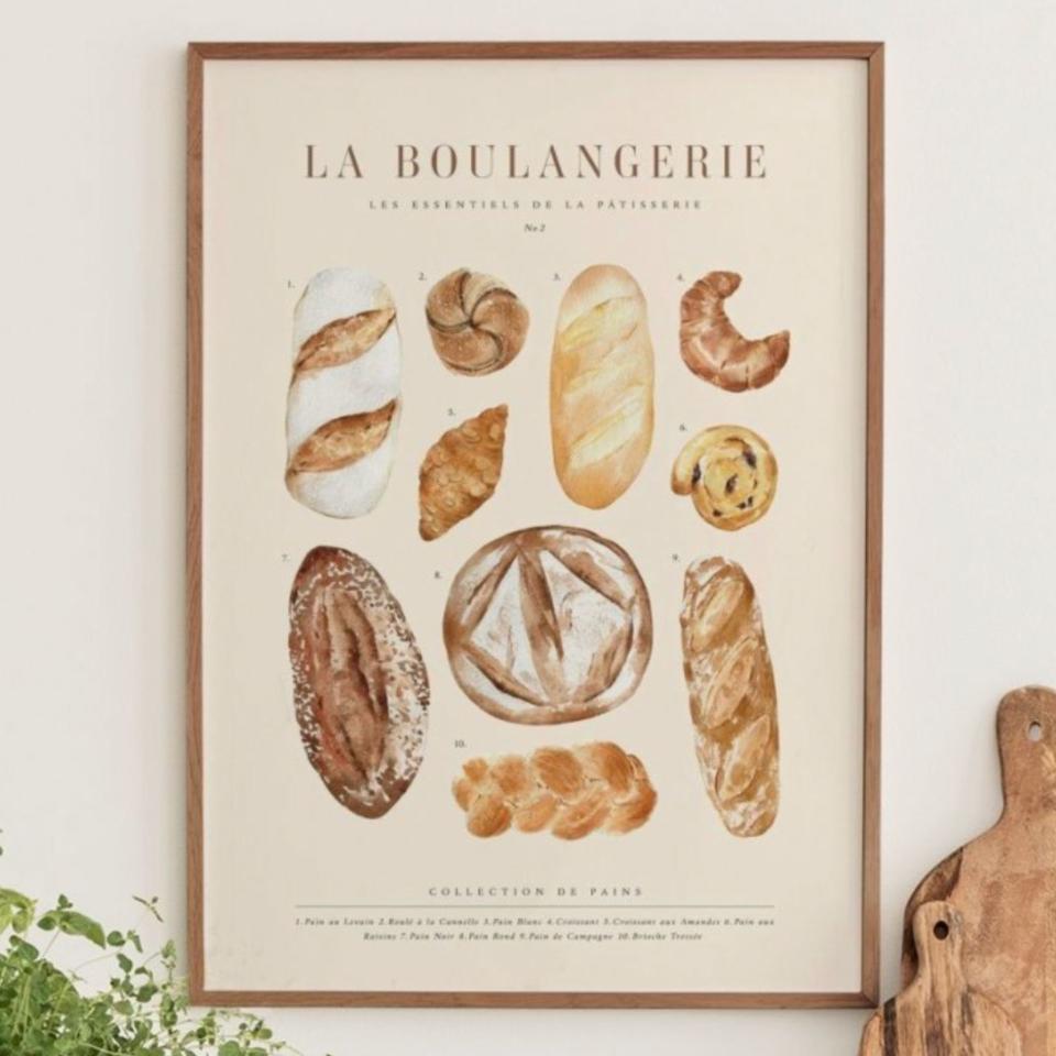 Une affiche parfaite pour décorer la cuisine