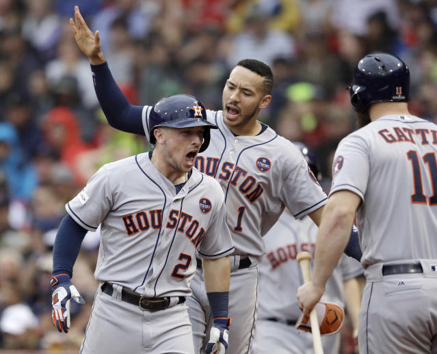 Red Sox fall to Astros in Game 4; ALCS tied 2-2