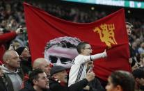 Britain Soccer Football - Southampton v Manchester United - EFL Cup Final - Wembley Stadium - 26/2/17 Manchester United fans celebrate at the end of the match Action Images via Reuters / Carl Recine Livepic