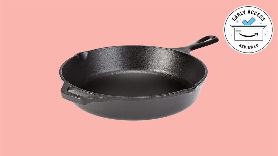 Score Black Friday-level savings on Amazon kitchen essentials, like this Lodge skillet.