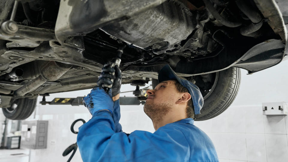 <p>It's likely that your car has a rack and pinion steering setup, in which the steering wheel is directly connected to a steering rack that helps the wheels move with your input. This rack is attached to the body with rubber bushings that can deteriorate over time, Jalopnik reported. Replacing these rubber bushings makes the steering input more direct, which results in a sportier and more precise feel. The cost of steering rack bushings depends on your car model, but many are under $30.</p> <p><small>Image Credits: SerhiiBobyk / Getty Images/iStockphoto</small></p>