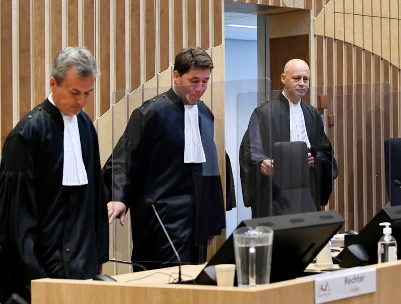 Trial of the Malaysia Airlines flight MH17 at The Schiphol Judicial Complex in Badhoevedorp