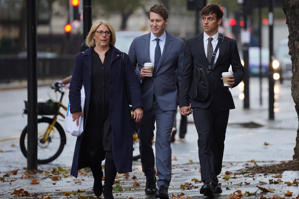 Dustin Lance Black (C)  had denied the assault charge   (Lucy North/PA Wire)