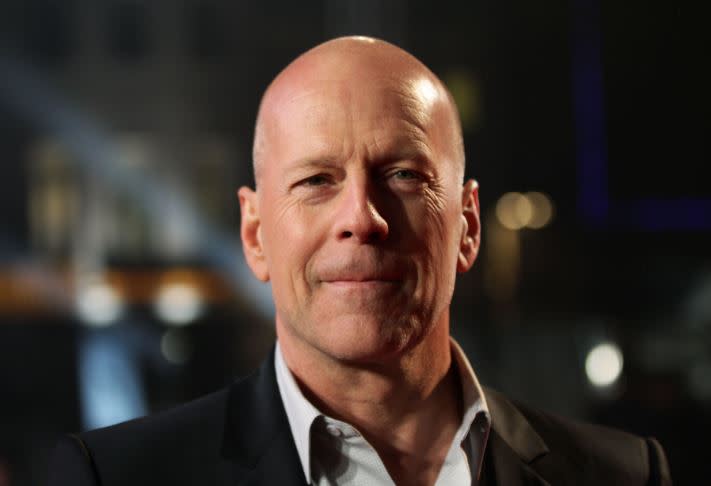 <p>Just like ex-wife Demi, Bruce Willis has aged beautifully. He’ll be celebrating his 62nd birthday later this month (Photo: Rex) </p>