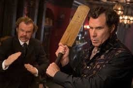 A scene from "Holmes & Watson"