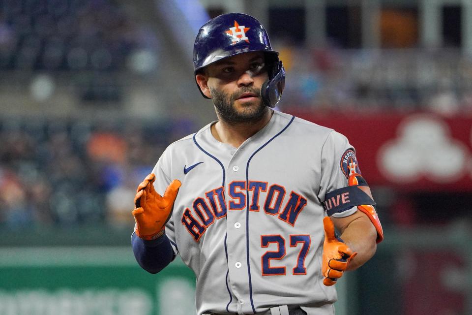 Jose Altuve is a three-time batting champ currently on the Houston Astros.