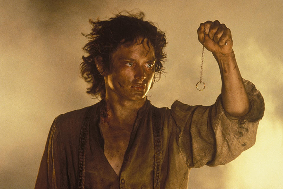 Elijah Wood as Frodo Baggins in 'The Lord of the Rings: The Return of the King.'<span class="copyright">Pierre Vinet—New Line Cinema</span>