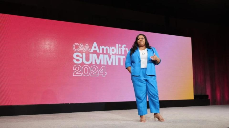 Tareasa "Reesa Teesa" Johnson at the 2024 CAA Amplify Summit (CAA)