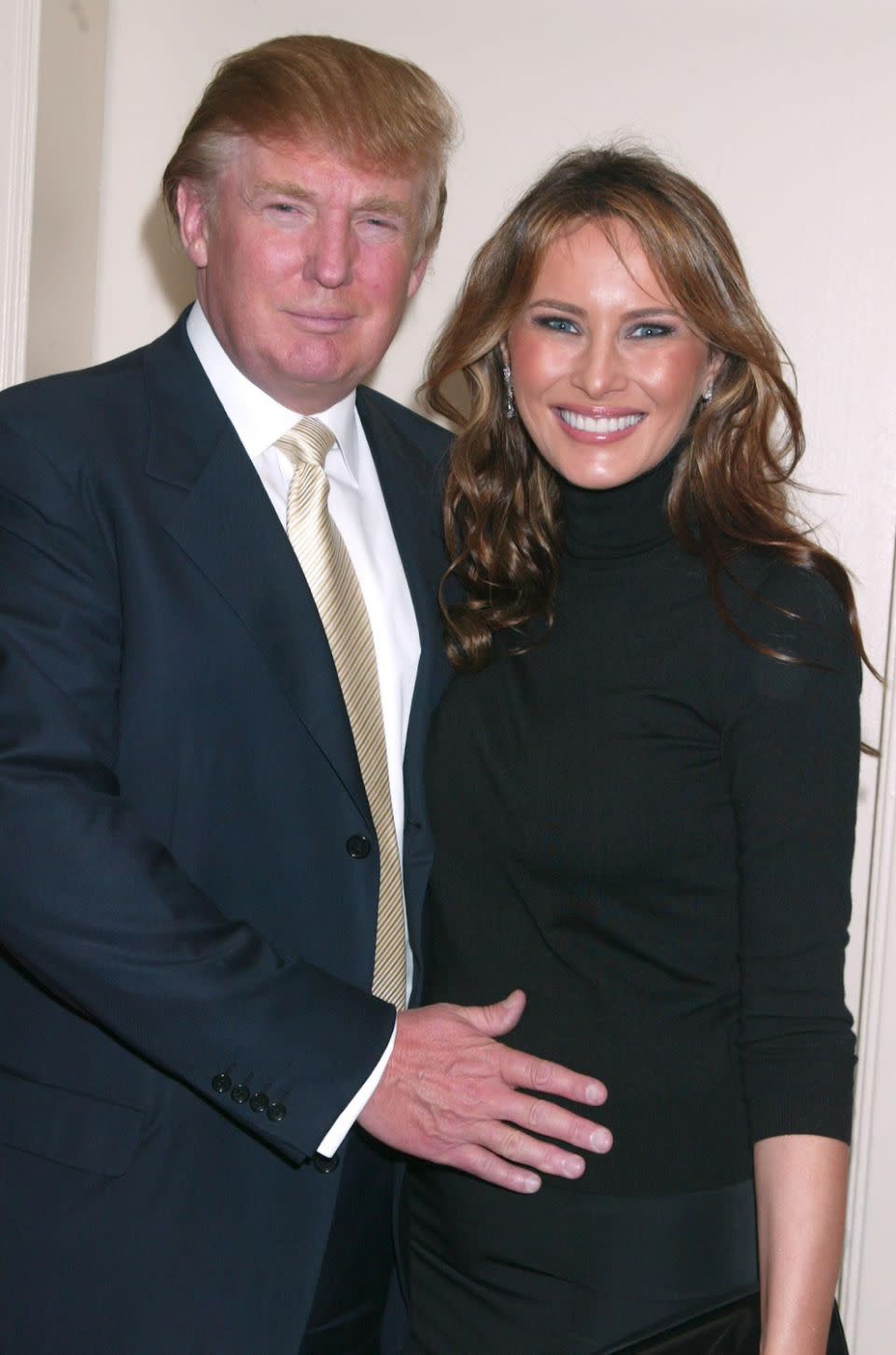 Donald Trump has been accused of having affairs with other women soon after Melania gave birth. Photo: Getty