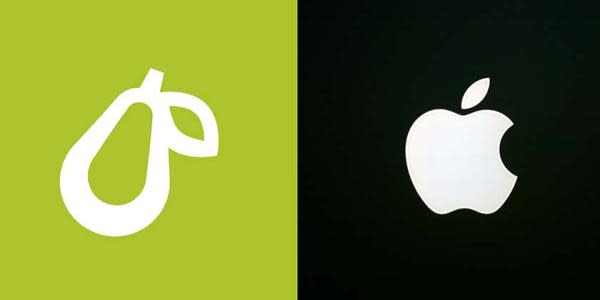 Apple intimida a pequeña empresa para que deje usar un logo de pera