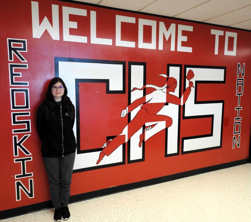 Senior Laken Tucker of Coshocton High School is also in the business professionals program at the Coshocton County Career Center. She plans to major in architecture at Bowling Green State University.