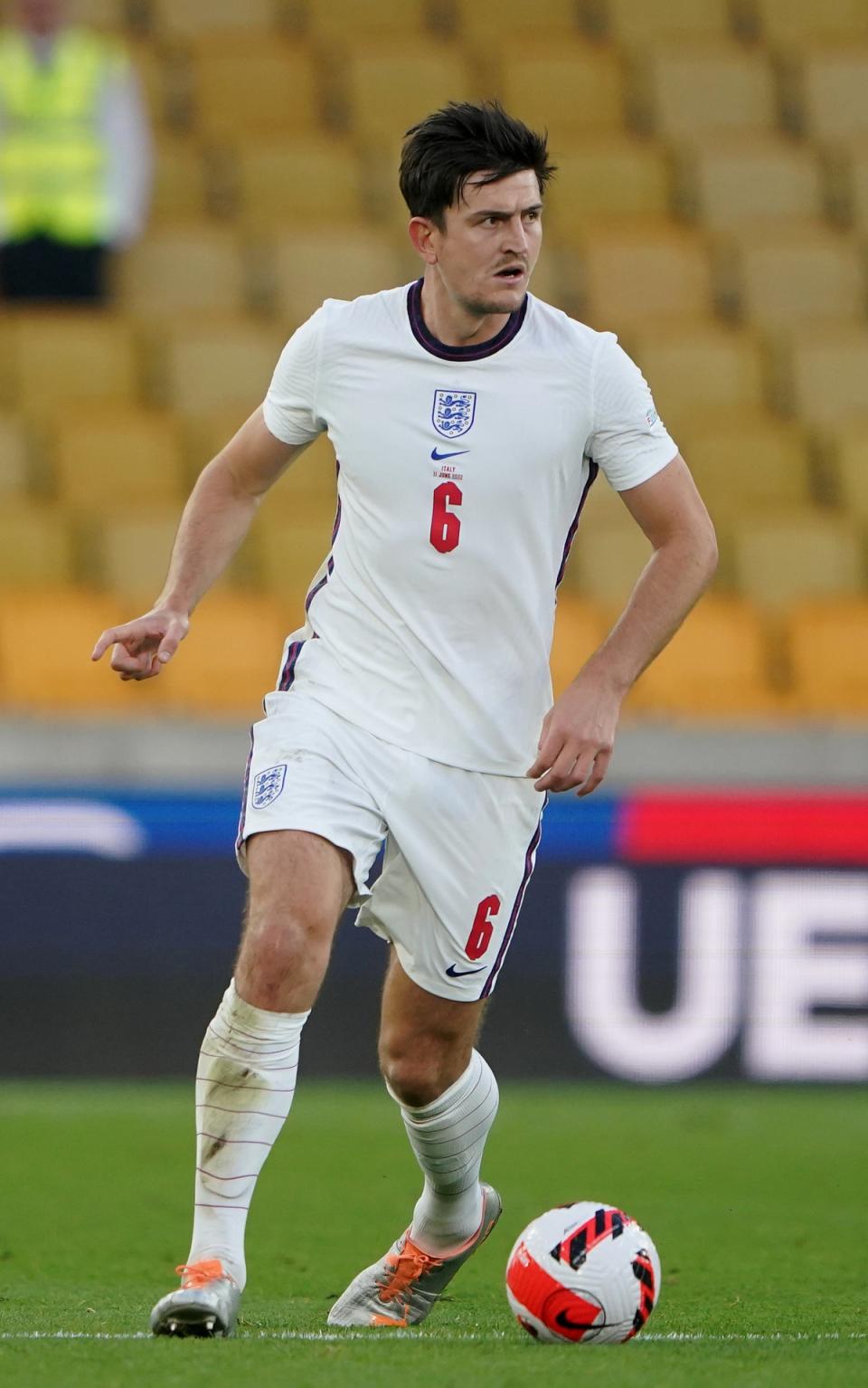 Harry Maguire is the only Manchester United player with the England squad (Zac Goodwin/PA) (PA Wire)