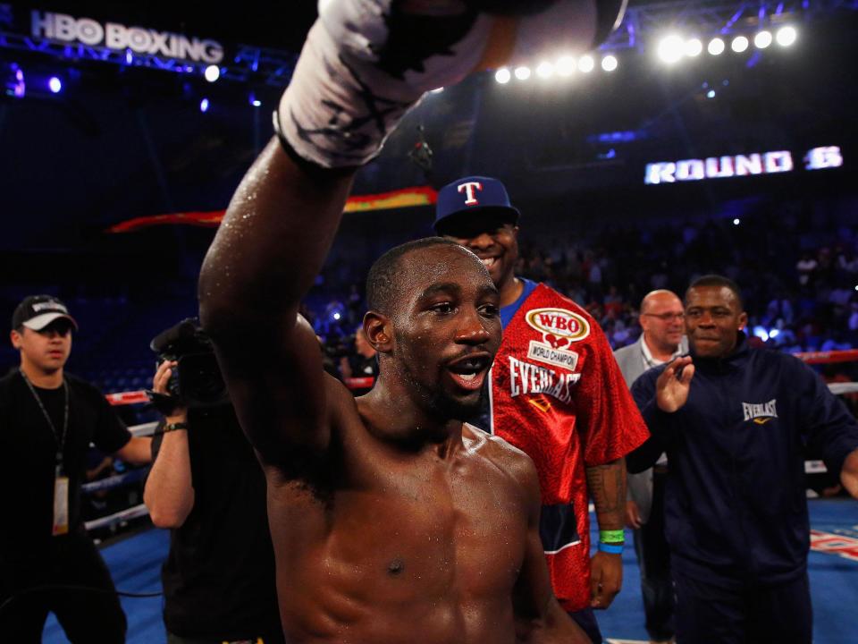 The American boosts a flawless record having won all 31 of his professional fights across a nine-year career: Getty