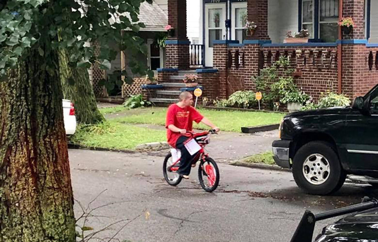 Cleveland, Ohio, teen named Elvis, who has a disability, had been bullied for riding his sister’s punk bike around town. Source: The Cleveland Police Foundation