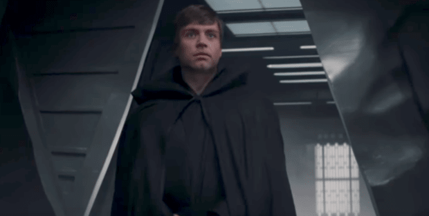 Luke Skywalker in "The Mandalorian"<p>LucasFilm/Disney</p>