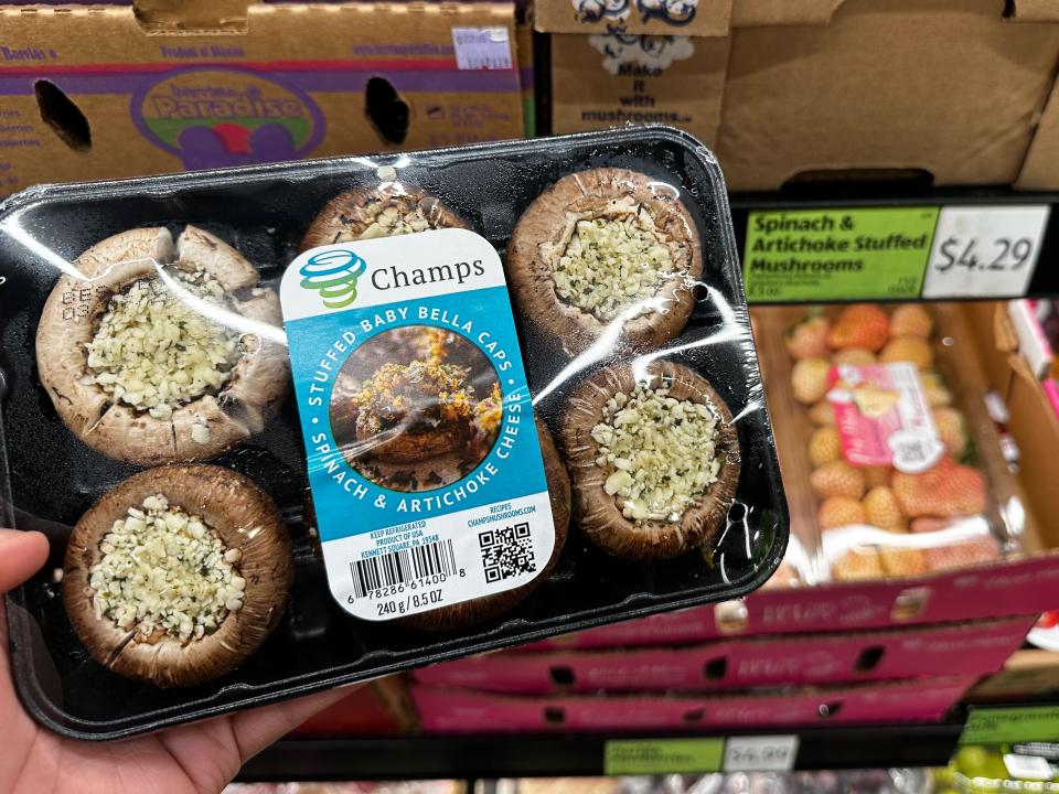 Aldi stuffed mushrooms