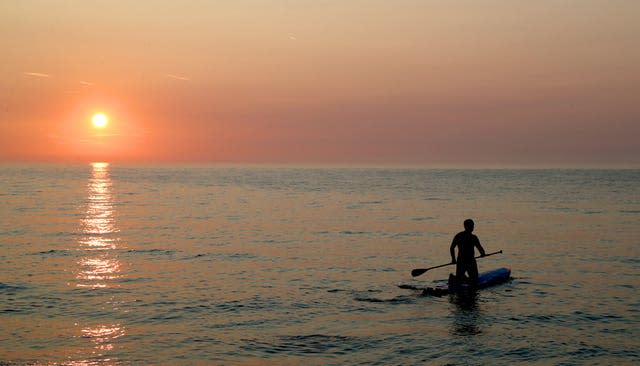 Paddleboarder