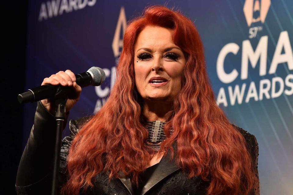 <p>AFF-USA/Shutterstock</p> Wynonna Judd at the CMA Awards in Nashville in November 2023