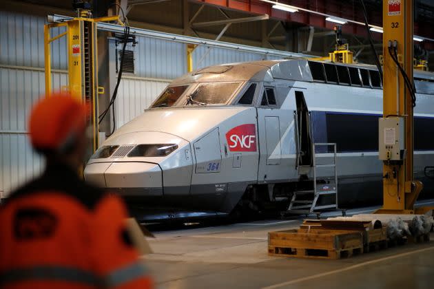 Le PS et EELV ferraillent aussi sur le TGV toulousain (photo prise en septembre 2021) (Photo: Benoit Tessier via Reuters)