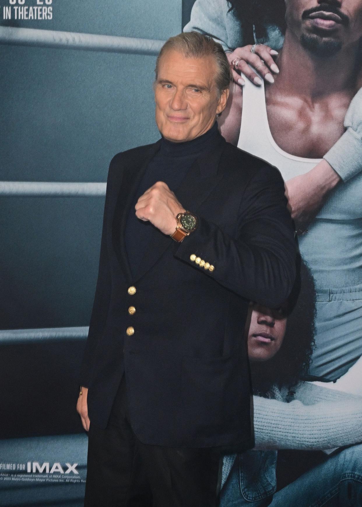 Dolph Lundgren, an actor known for his role as Ivan Drago in 1985's 