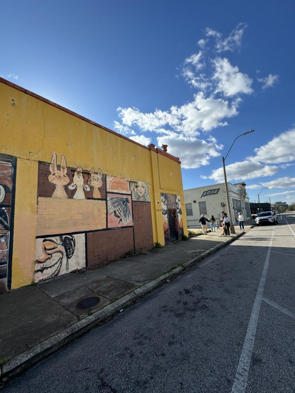 The location of Hard Times Deli on Marshall Avenue. The restaurant will be directly adjacent to the Edge Motor Museum, and just a block down the road from Sun Studios.