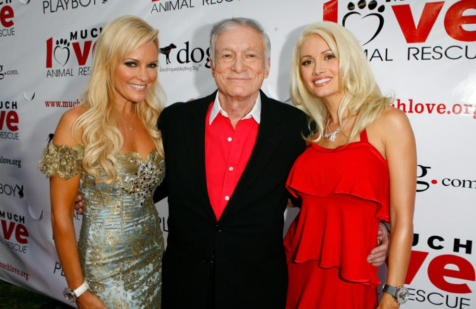 Bridget Marquardt and Holly Madison have been critical of their experiences with Hugh Hefner credit:Bang Showbiz