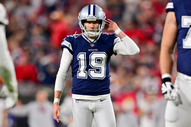 Dallas Cowboys sign kicker Tristan Vizcaino as insurance after Brett  Maher's historically poor playoff performance