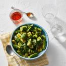 <p>Sick of salads? Try this fresh, crunchy version that contains zero lettuce.</p><p>Get the <strong><a href="https://www.goodhousekeeping.com/food-recipes/healthy/a32096670/sesame-cucumber-salad-recipe/" rel="nofollow noopener" target="_blank" data-ylk="slk:Sesame Cucumber Salad recipe;elm:context_link;itc:0;sec:content-canvas" class="link ">Sesame Cucumber Salad recipe</a></strong>.</p>